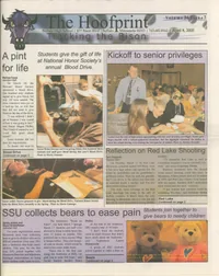 Cover of The Hoofprint – April 8, 2005