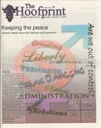 Cover of The Hoofprint – January 5, 2007