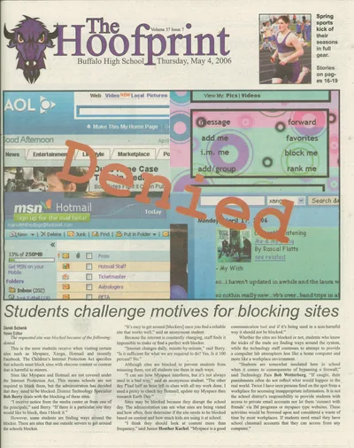 Cover of The Hoofprint – May 4, 2006