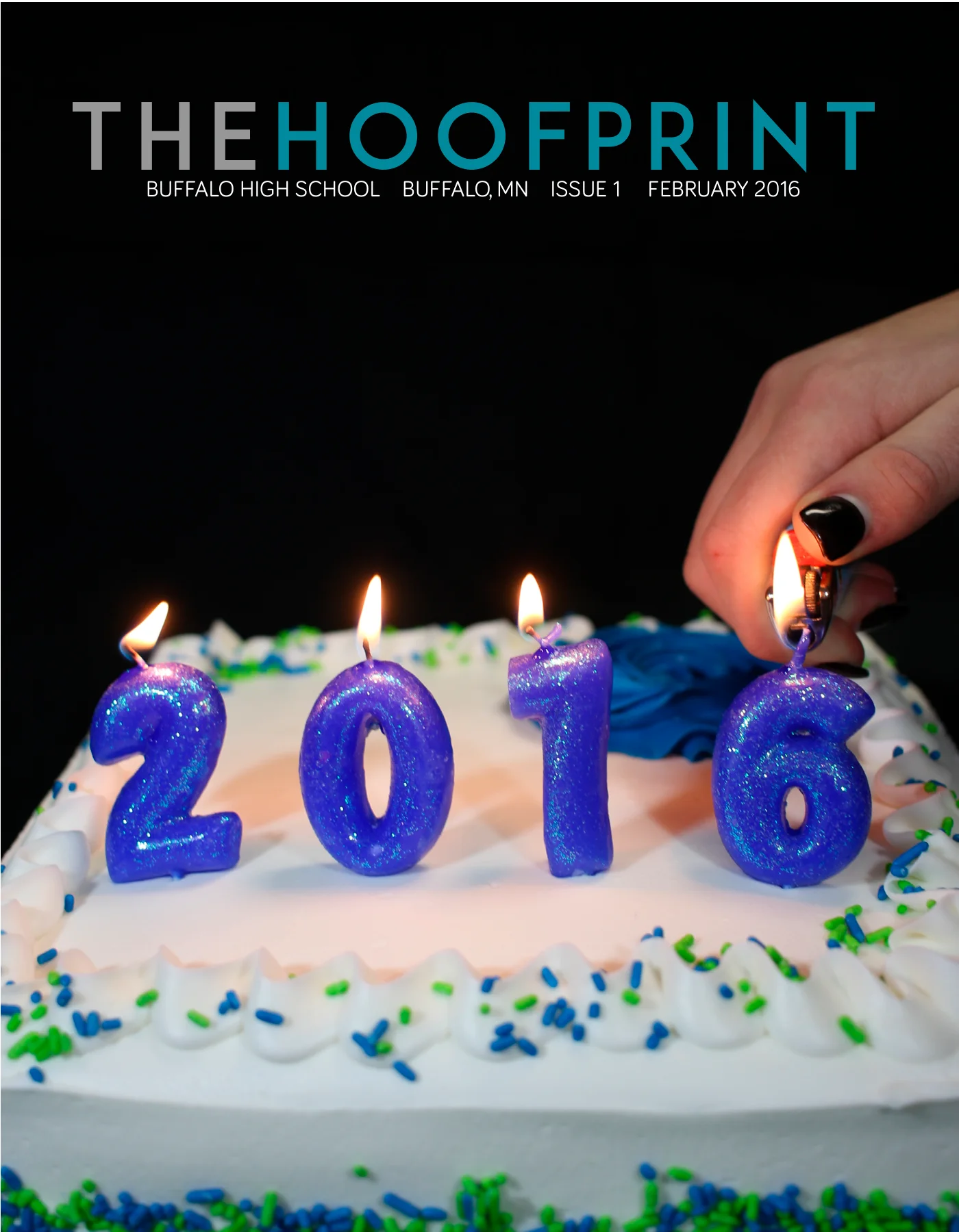 Cover of The Hoofprint - Issue 1 - February 2016