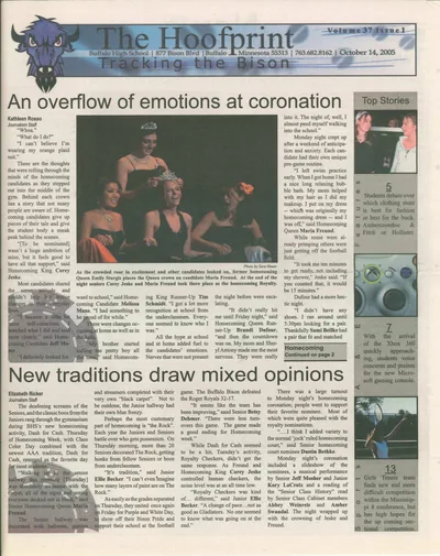 Cover of The Hoofprint – October 14, 2005