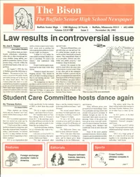 Cover of The Bison – November 10, 1995