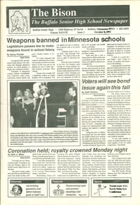 Cover of The Bison – October 8, 1993
