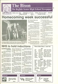 Cover of The Bison – October 19, 1994