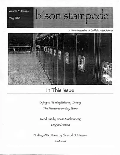 Cover of The Bison Stampede – May 2001