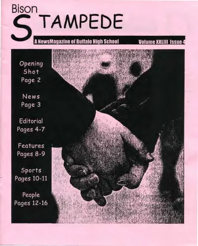 Cover of The Bison Stampede – February 14, 2001
