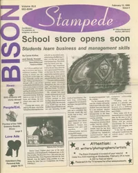 Cover of The Bison Stampede – February 12, 1999