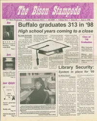 Cover of The Bison Stampede – June 1, 1998