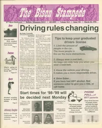 Cover of The Bison Stampede – March 20, 1998