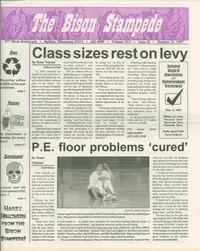 Cover of The Bison Stampede – October 31, 1997