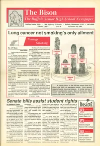 Cover of The Bison – December 20, 1991