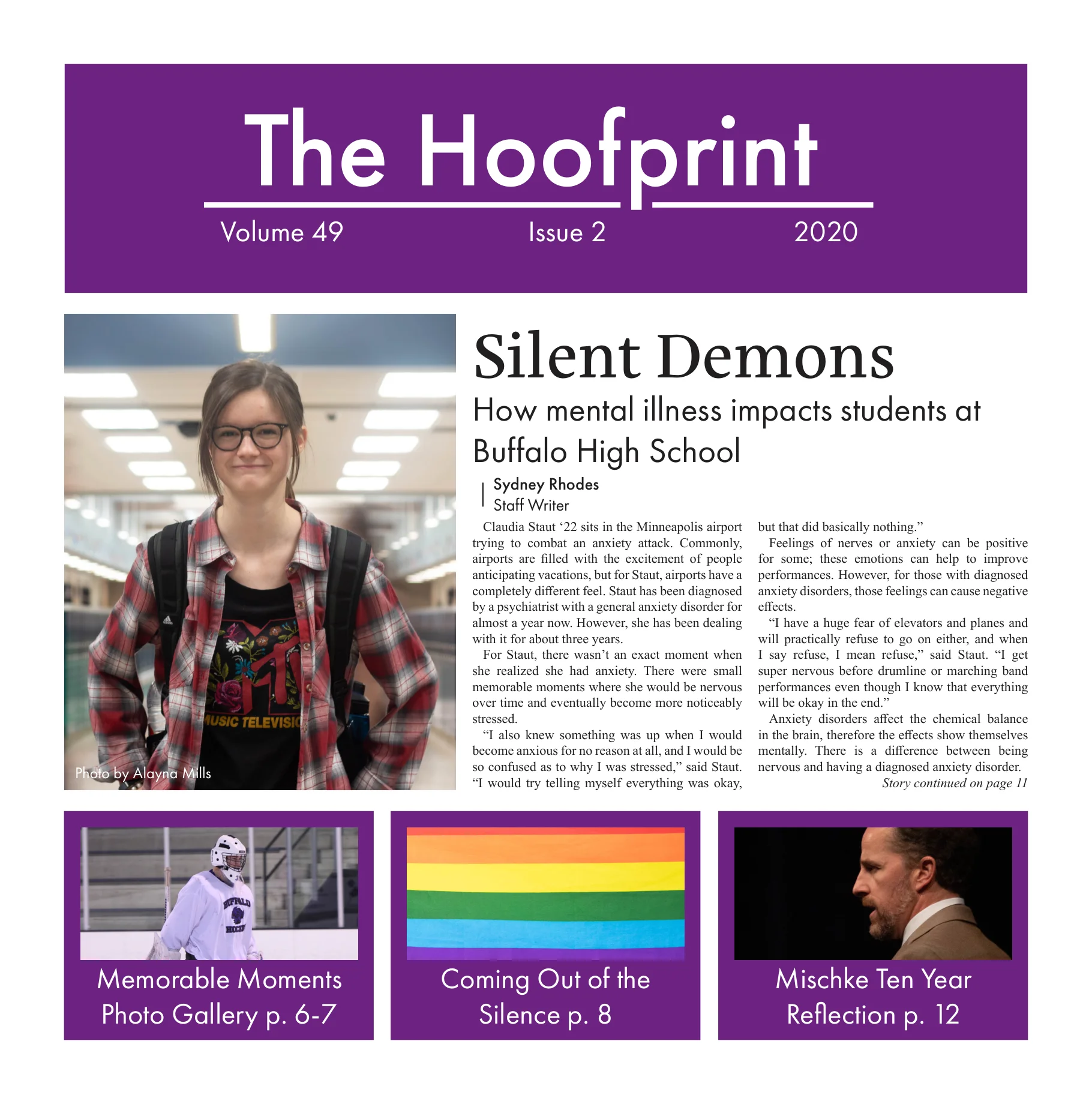 Cover of The Hoofprint - Issue 2 - February 2020