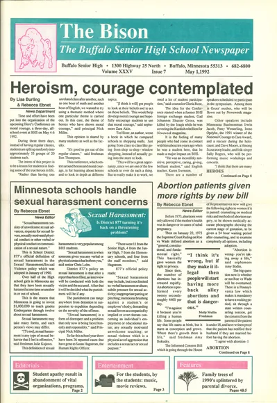 Cover of The Bison – May 1, 1992