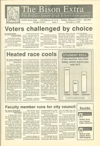 Cover of The Bison – November 2, 1990