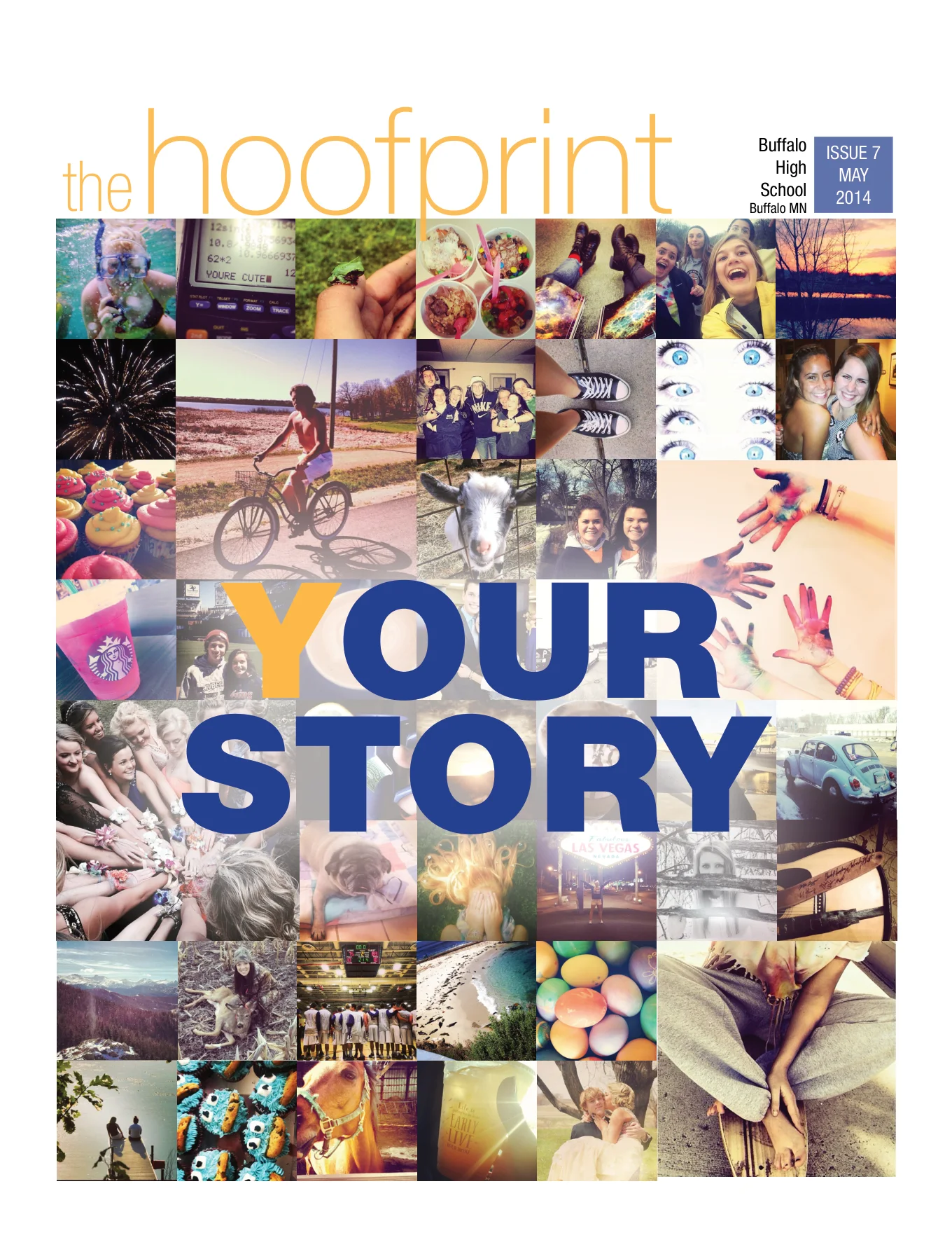 Cover of The Hoofprint - Issue 7 - May 2014