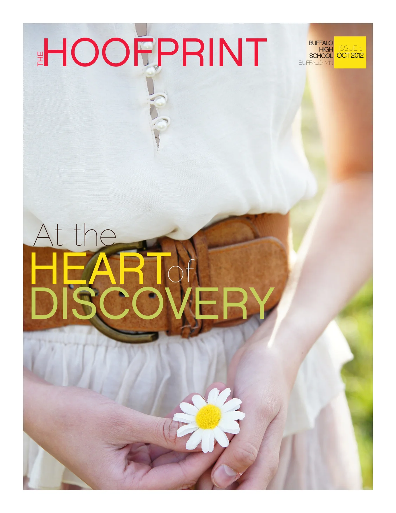 Cover of The Hoofprint - At the Heart of Discovery - October 2012