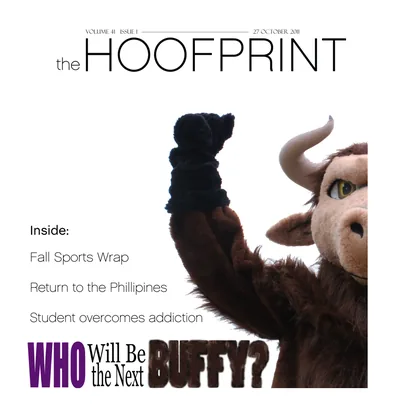Cover of The Hoofprint - Issue 1 - October 27, 2011