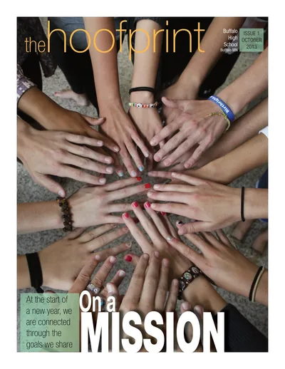 Cover of The Hoofprint - On a Mission - Issue 1 - October 3, 2013