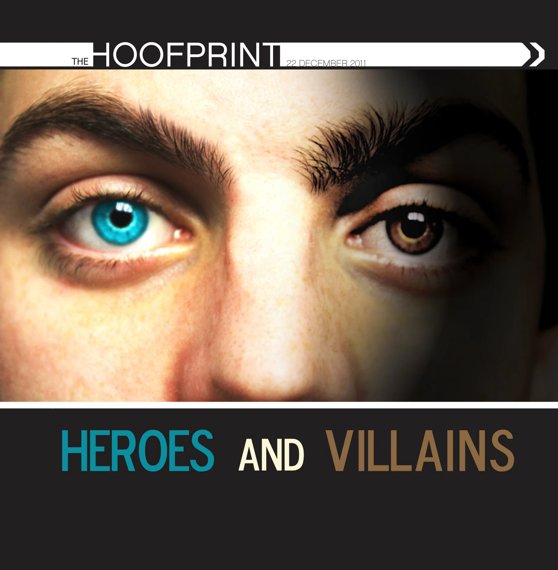 Cover of The Hoofprint - Heroes and Villains - Issue 3 - December 22, 2011