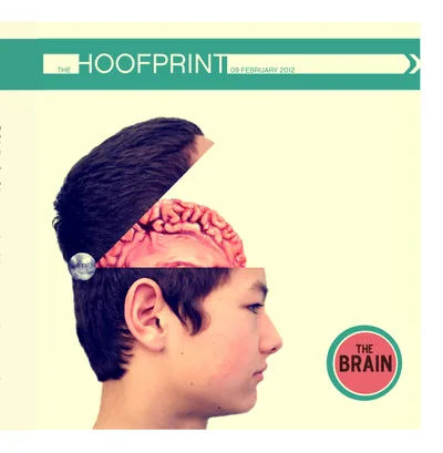 Cover of The Hoofprint - The Brain - Issue 4 - February 9, 2012