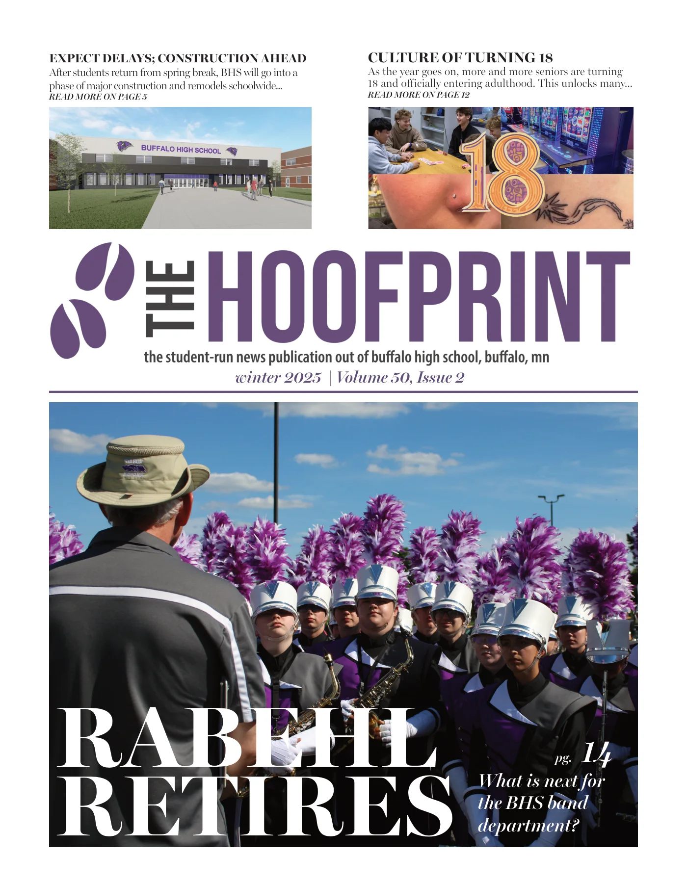 Cover of The Hoofprint - Issue 2 - Winter 2025