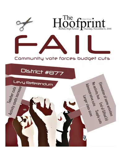 Cover of The Hoofprint – November 6, 2008