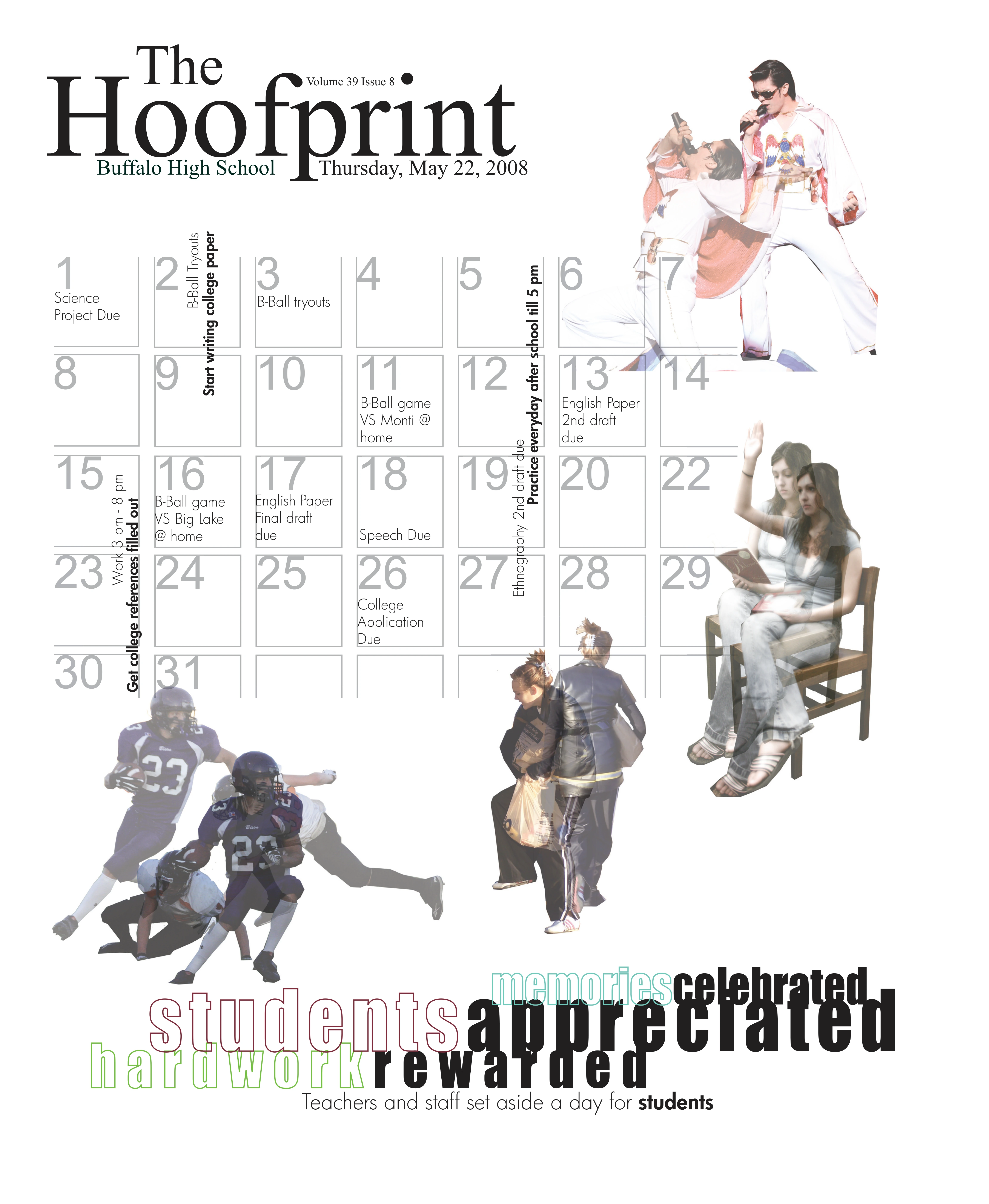 Cover of The Hoofprint – May 22, 2008