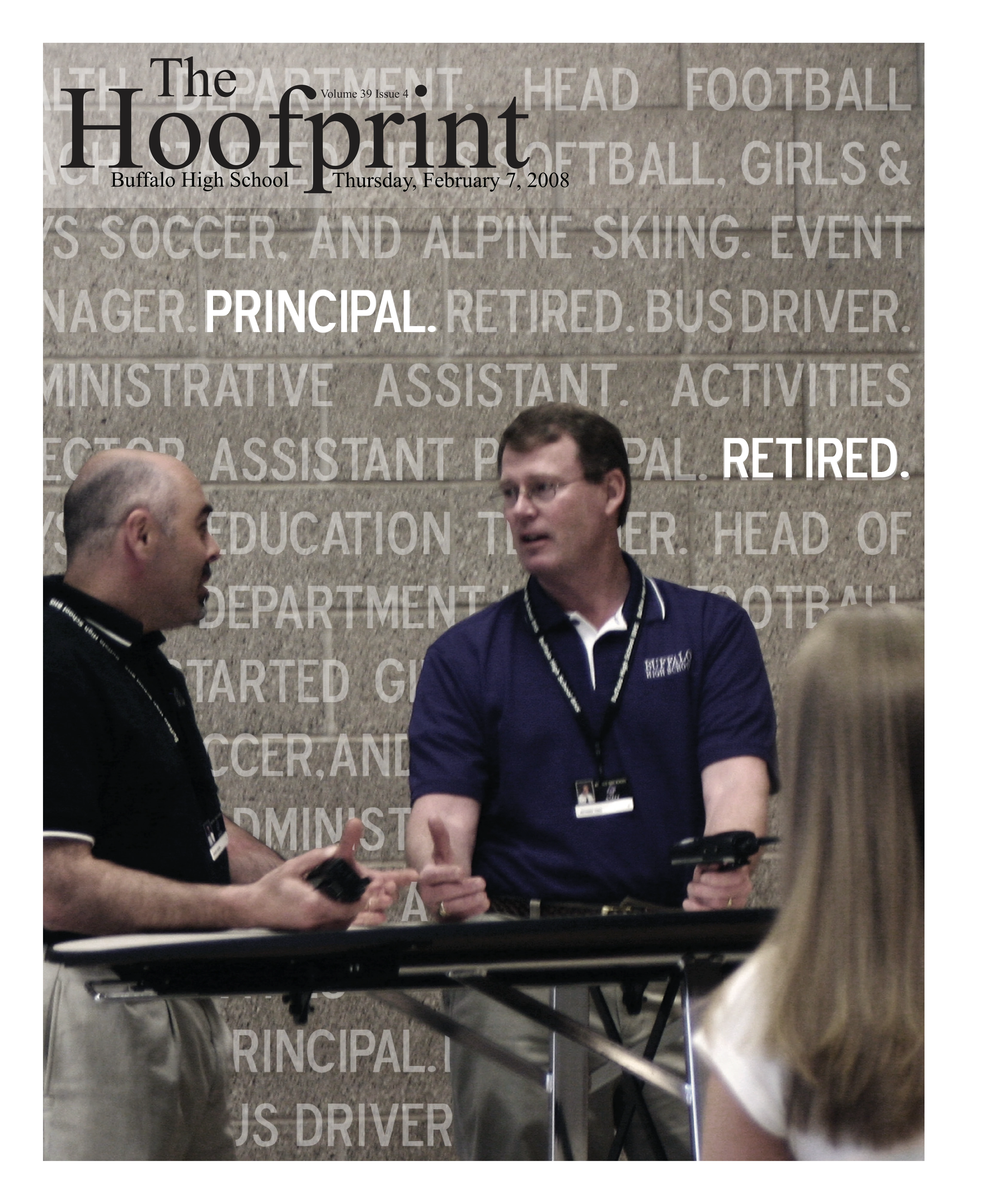 Cover of The Hoofprint – February 7, 2008