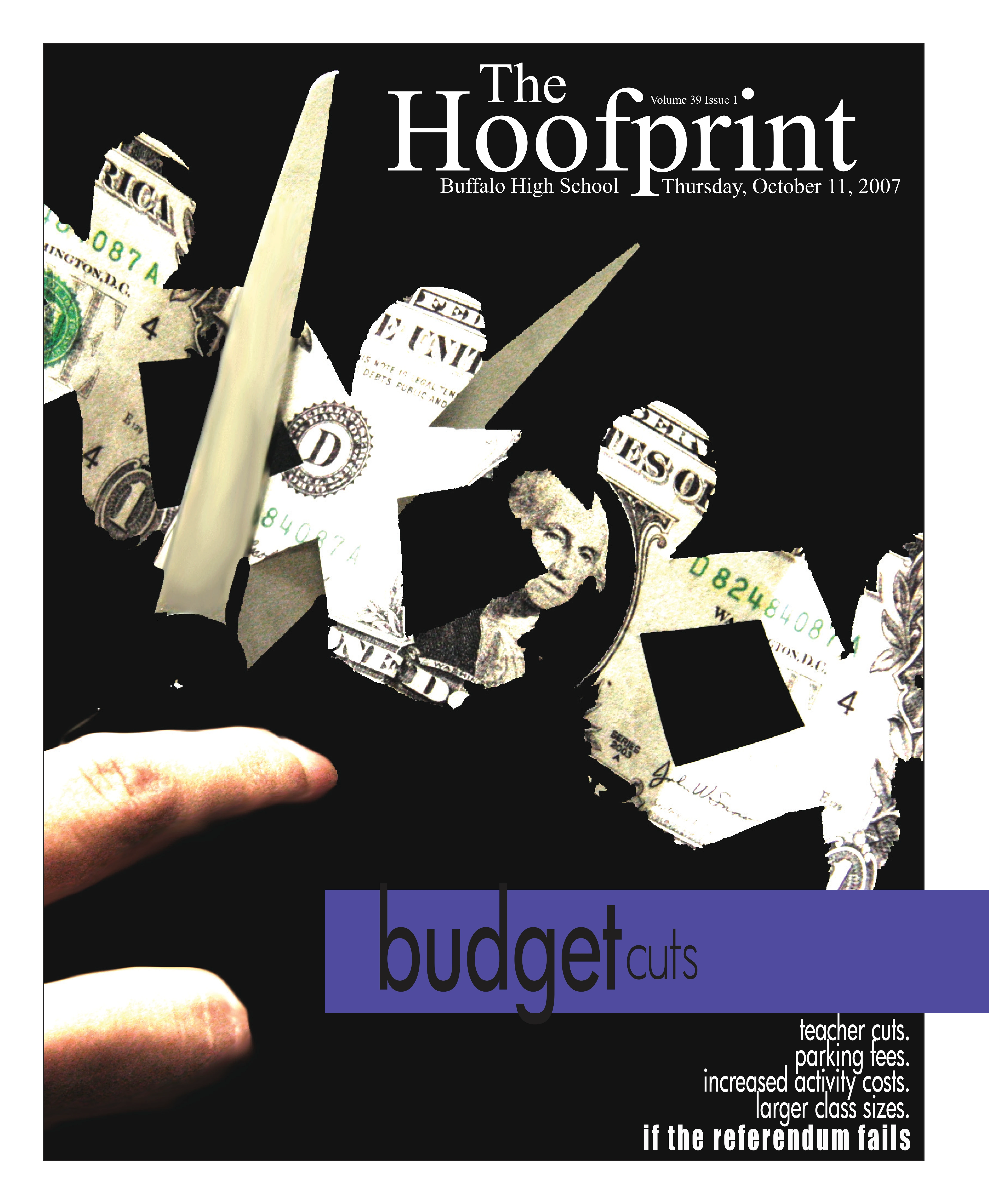 Cover of The Hoofprint – October 11, 2007