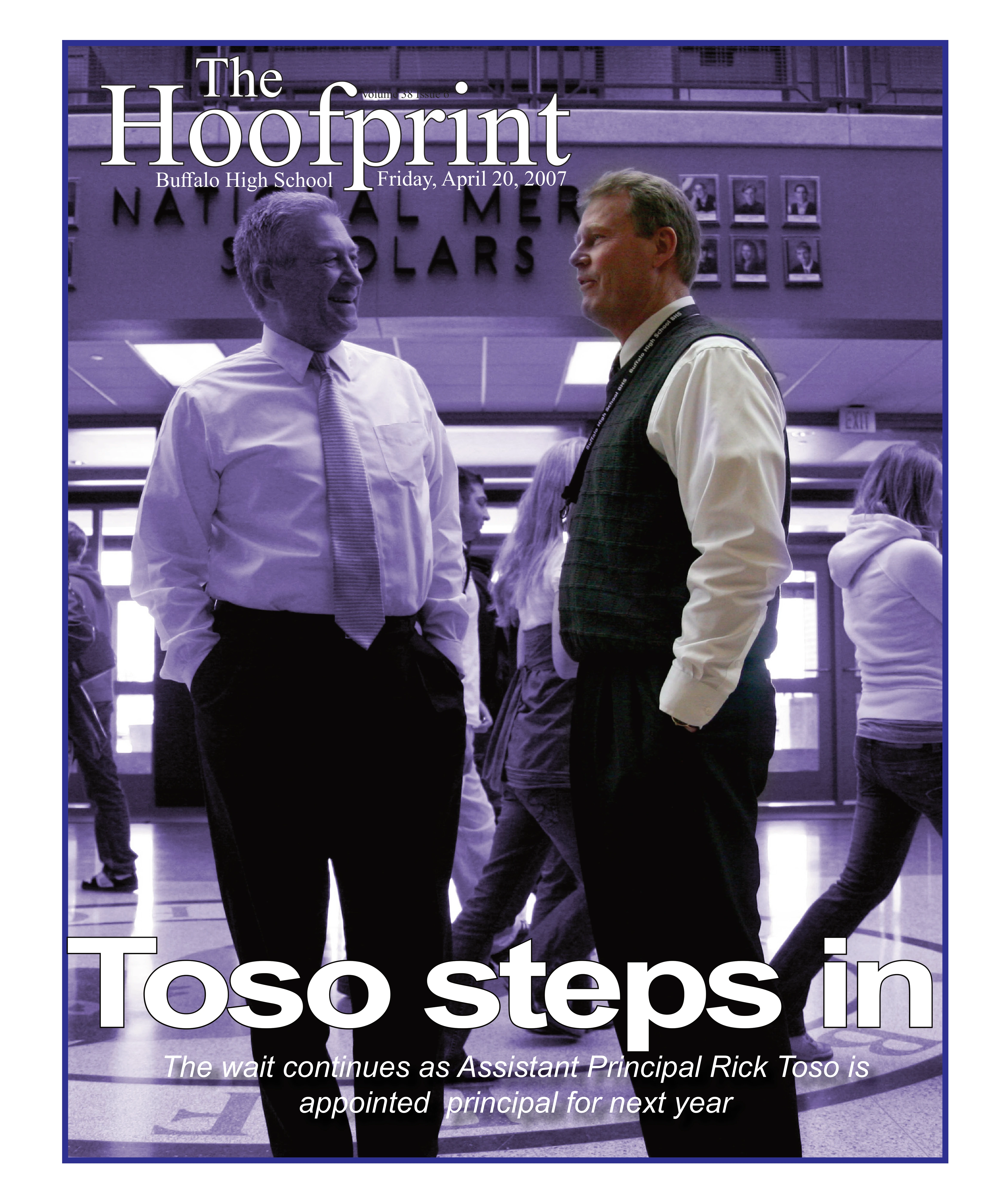 Cover of The Hoofprint – April 20, 2007