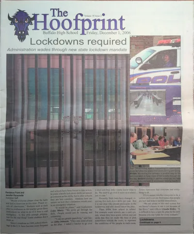 Cover of The Hoofprint – December 1, 2006
