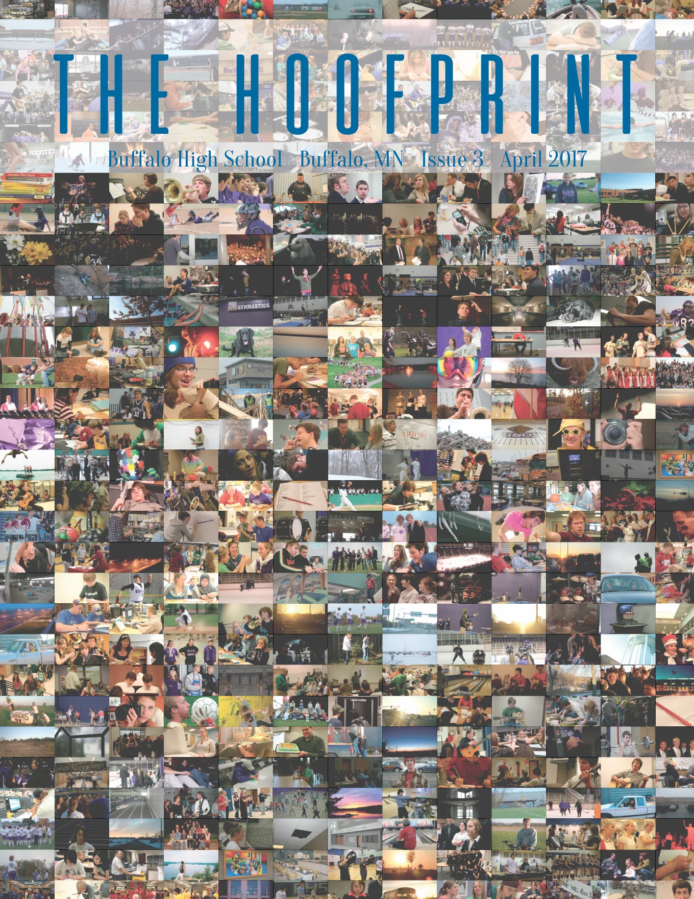 Cover of The Hoofprint - Issue 3 - April 2017