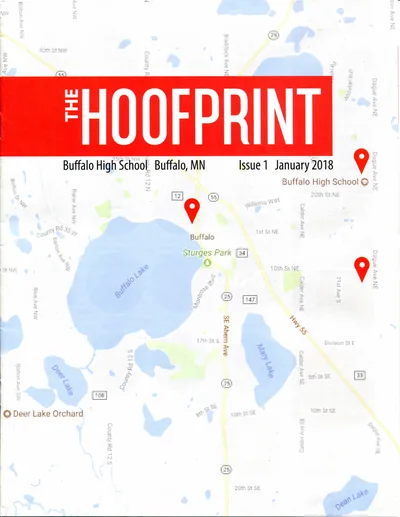 Cover of The Hoofprint – January 2018